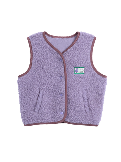 Kamizelka Merino LILAC CLOUD