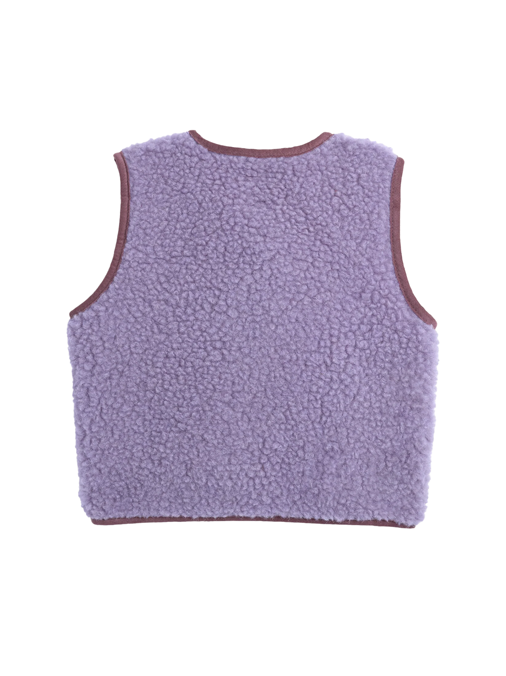 Kamizelka Merino LILAC CLOUD