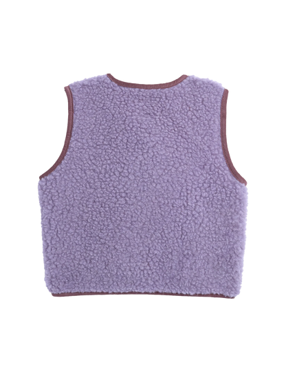 Kamizelka Merino LILAC CLOUD
