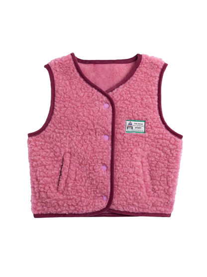 Merino vest <p>100% merino wool in the pile</p><p> How to care for your vest?</p><p> Merino wool is an antibacterial material and has self-cleaning properties. It does not require frequent washing, usually it is enough to air it out.</p><p> in case of stains, wash by hand in cold water (max. 20°C), do not risk washing in a washing machine, even on a special program</p><p> do not use bleach or any other harmful chemicals</p><p> do not dry in an automatic dryer</p><p> do not iron</p><p> dry clean without using solvents</p><p> PRO TIP: To maintain the best appearance of the wool for a long time, we recommend using a brush for combing animals or a specialist brush for combing wool. Just brush the wool 1-2 times a year and it will maintain its original appearance for many years.</p>
