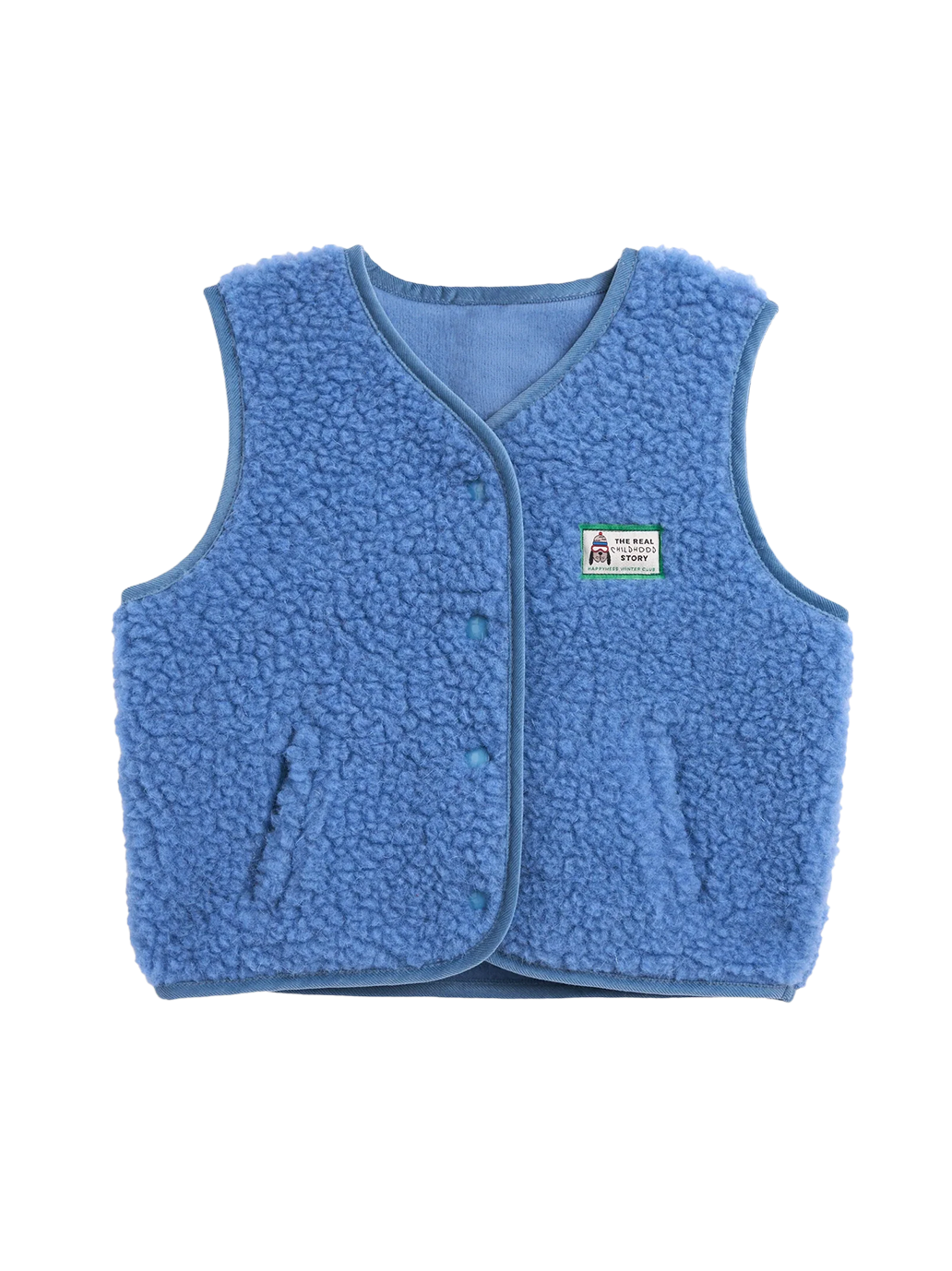 Kamizelka Merino ICE BLUE