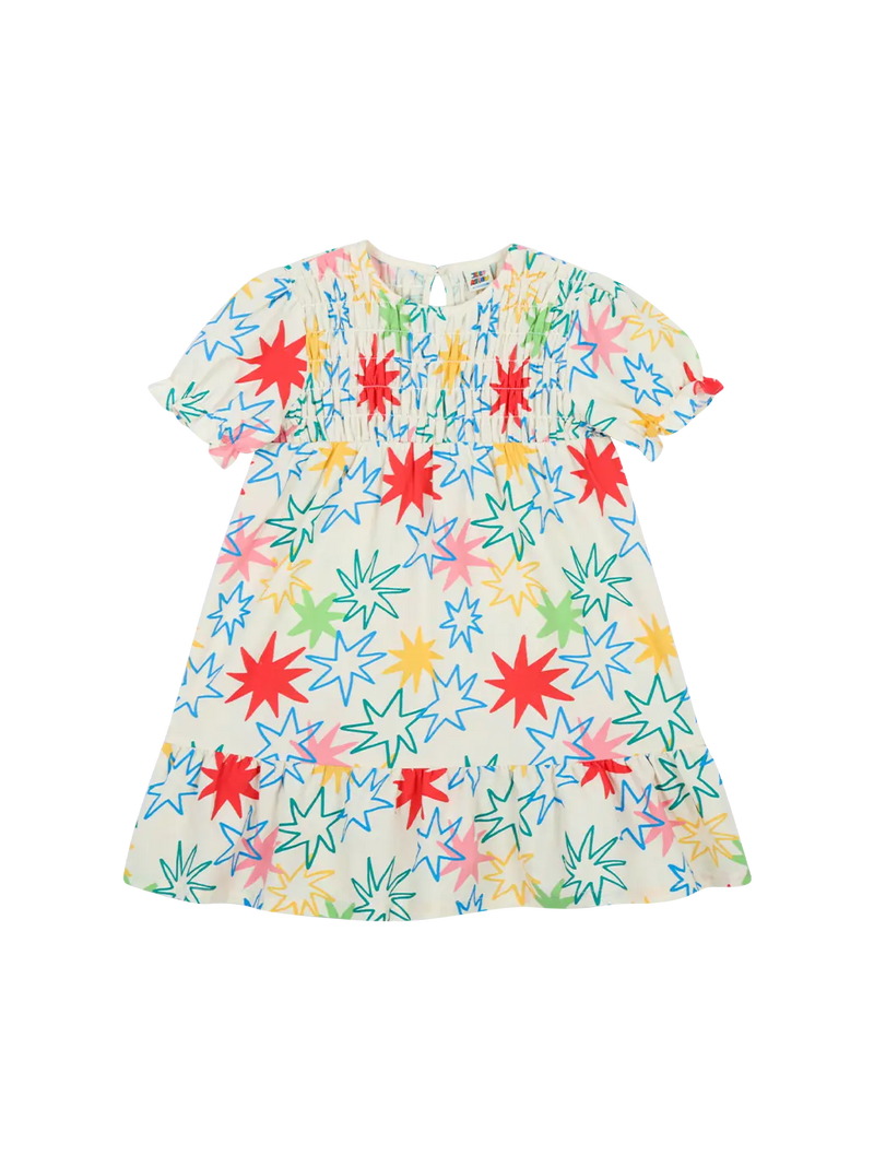 Star Puff Dress Jelly Mallow BEBE Concept 