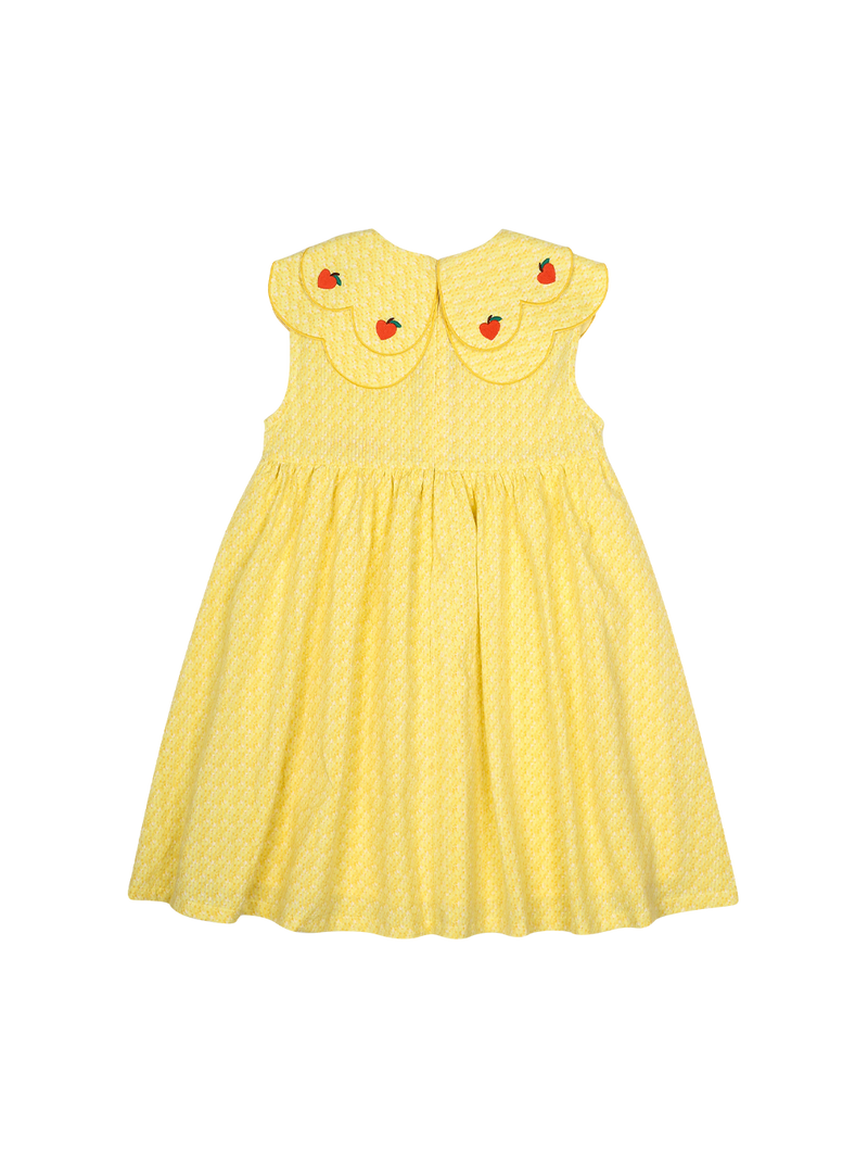 Heart Cherry Scallap Dress