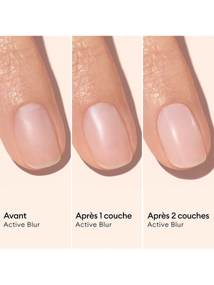 Pielęgnacyjny lakier do paznokci Active Blur Powder Pink BLUR