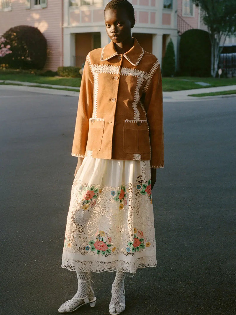Astrid Embroidery Skirt SEA New York BEBE Concept 