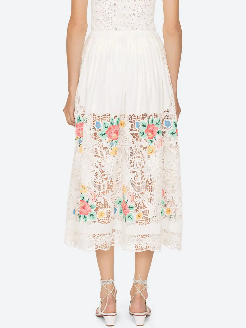 Astrid Embroidery Skirt MULTI