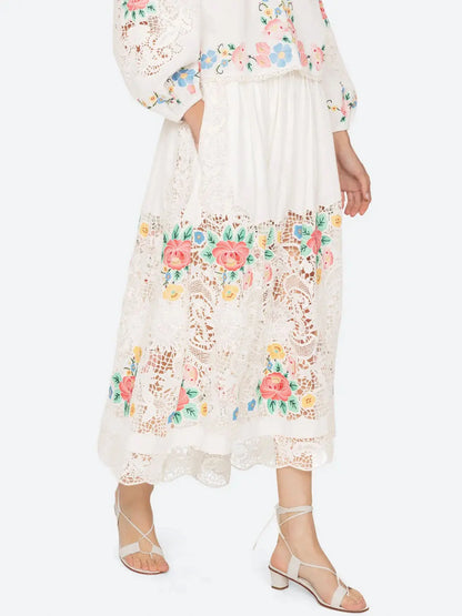 Astrid Embroidery Skirt SEA New York BEBE Concept 