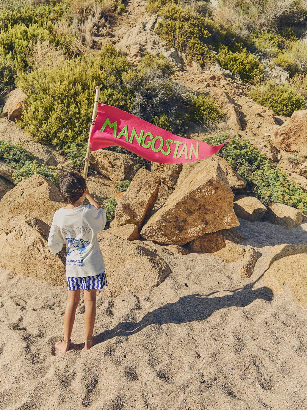 Loros Wavy Swimshorts Blue
