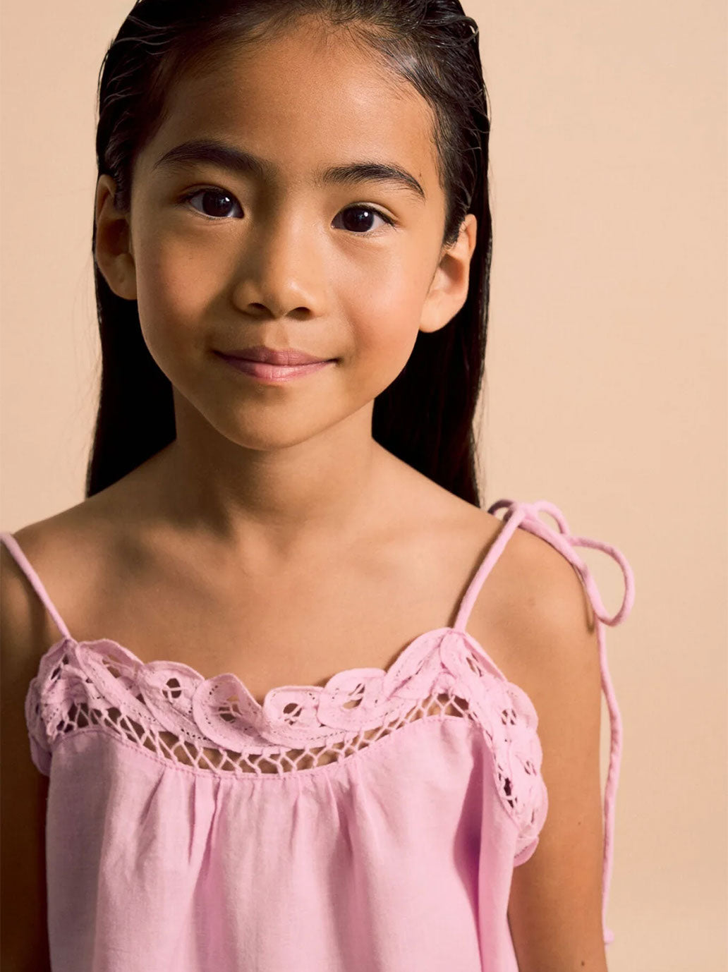 Isla Lace Top Pink
