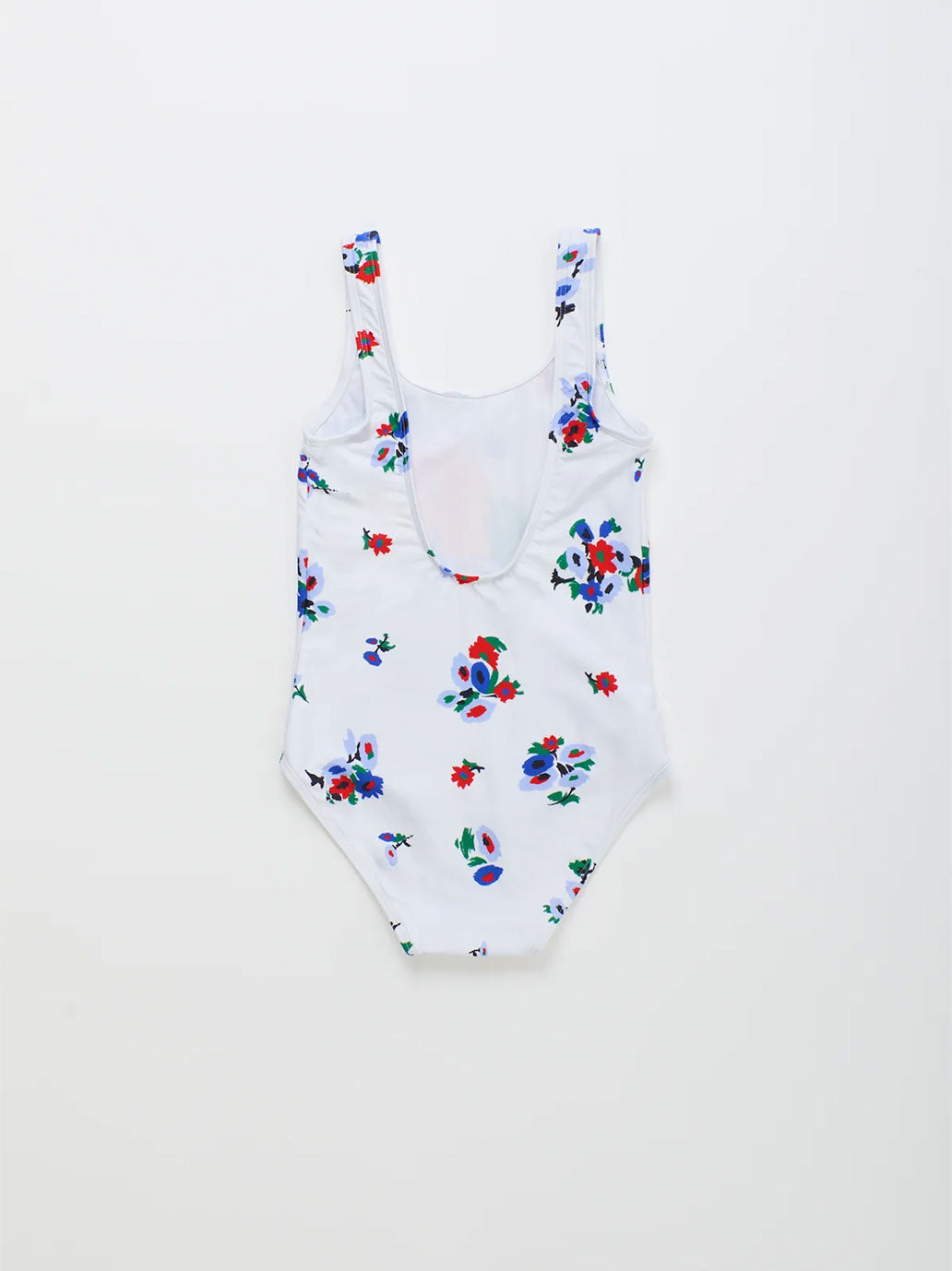 Blossom Birds Swimsuit White