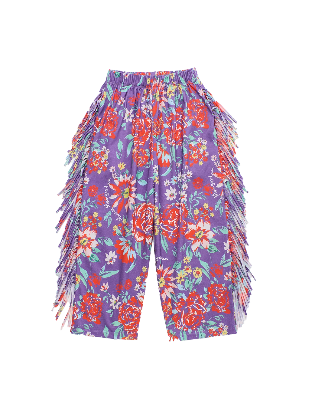 Beverly Floral Fringe Pants