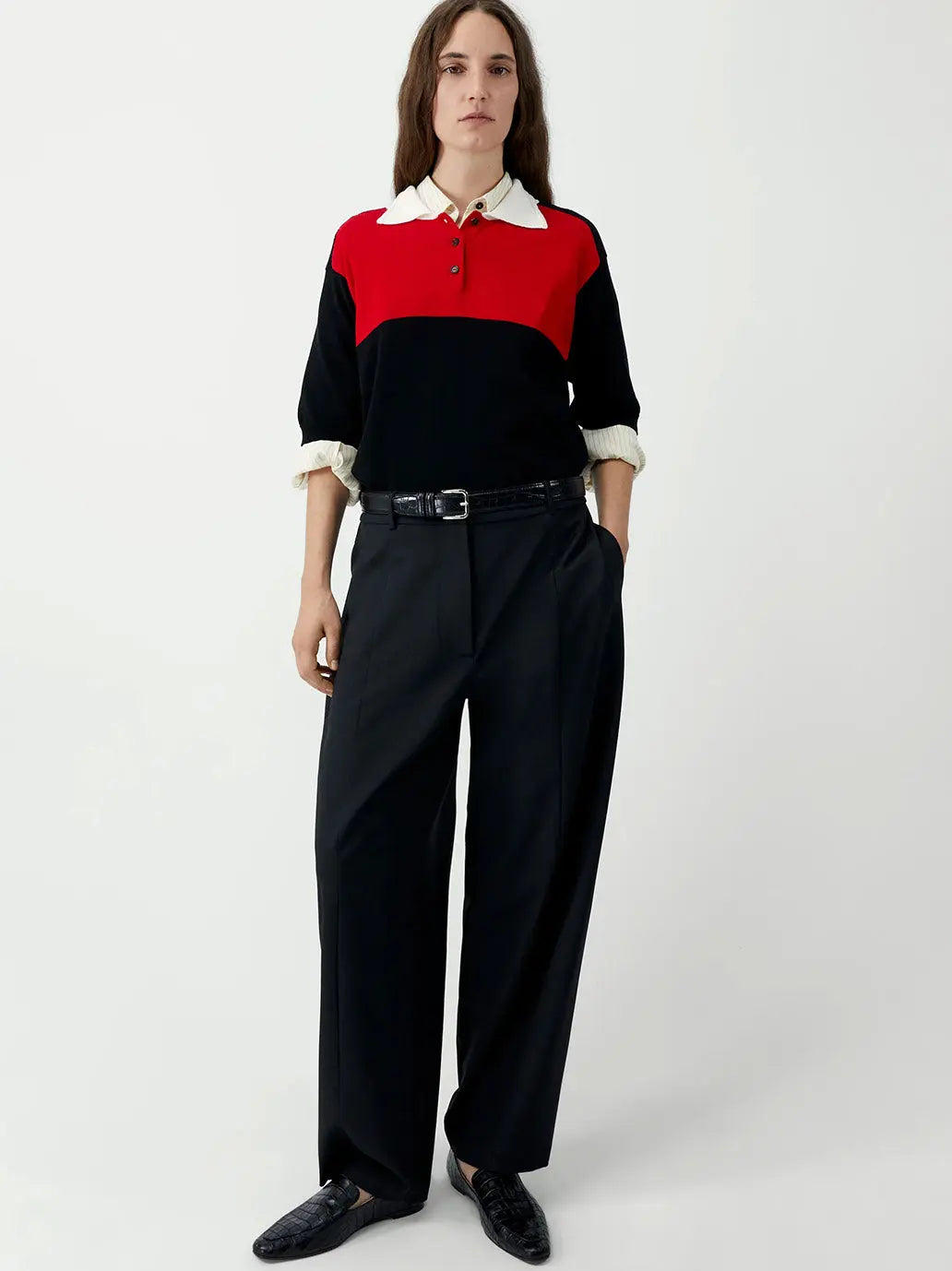 Organic Cotton Colorblock Polo Cordera BEBE Concept 