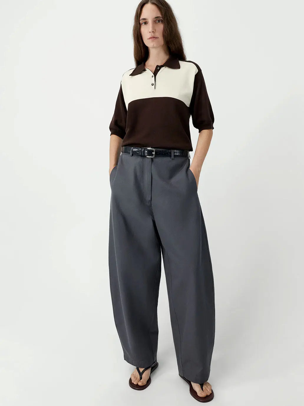 Organic Cotton Colorblock Polo Cordera BEBE Concept 