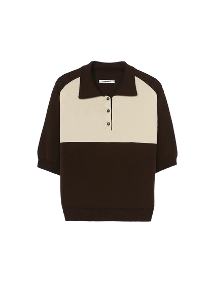 Organic Cotton Colorblock Polo Cordera BEBE Concept 