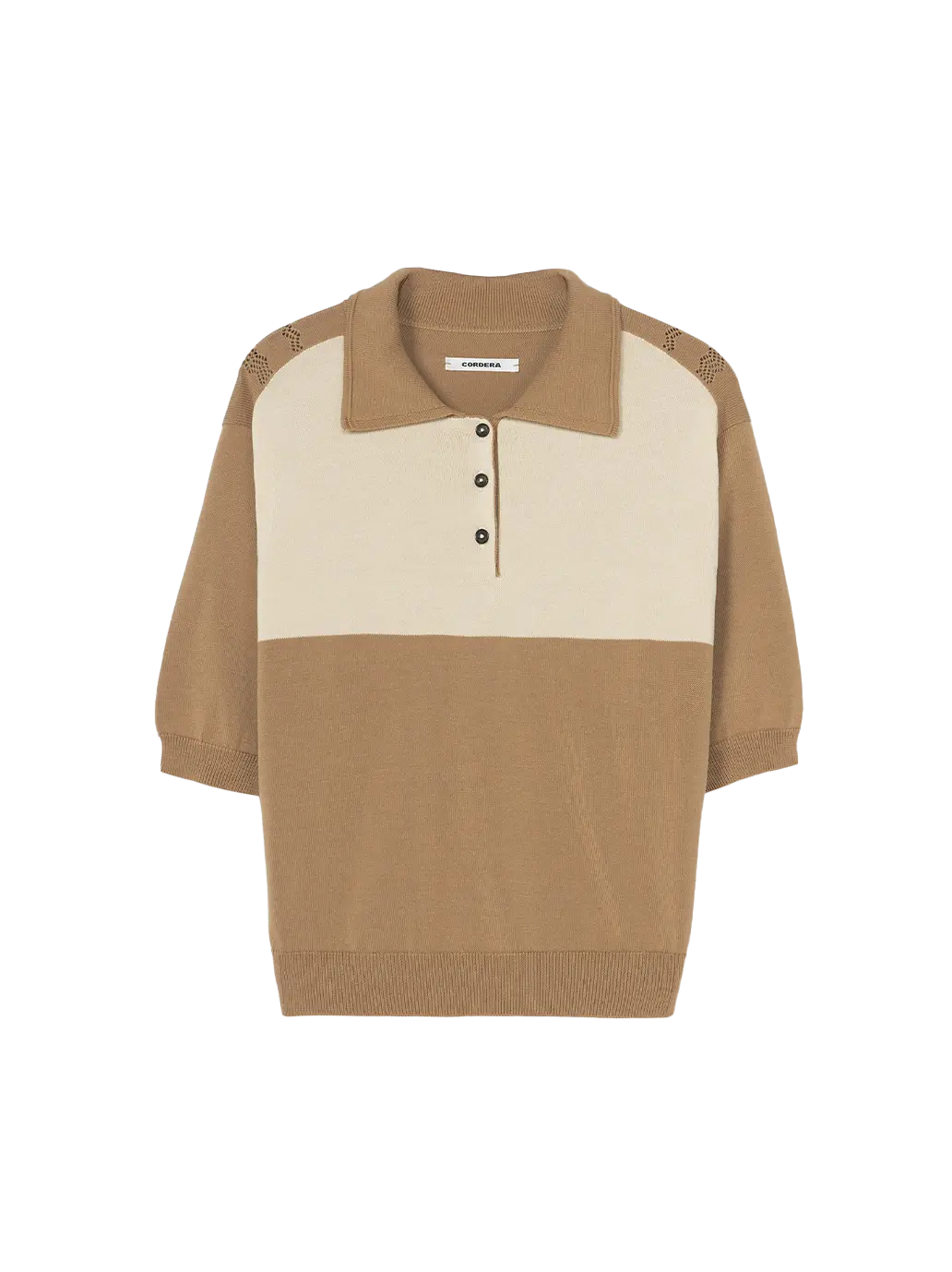 Organic Cotton Colorblock Polo Cordera BEBE Concept 