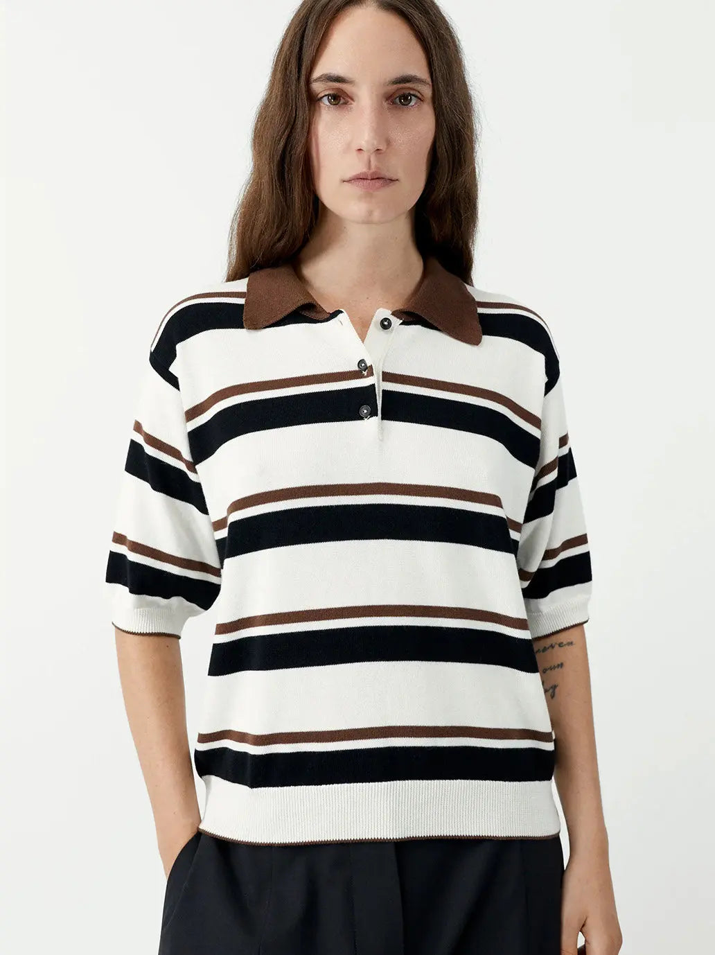 Organic Cotton Striped Polo Cordera BEBE Concept 