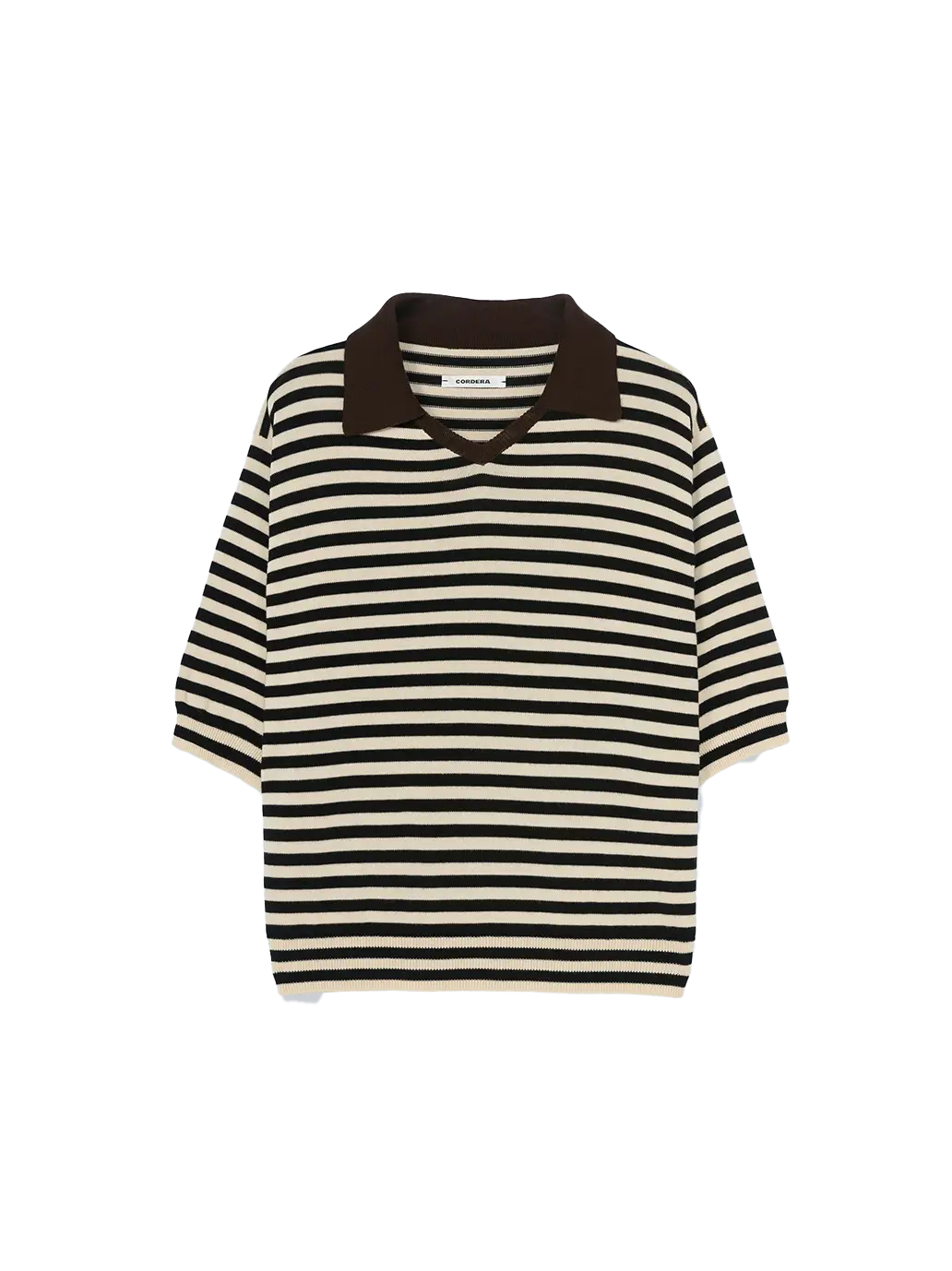 Organic Cotton V-Neck Polo Cordera BEBE Concept 