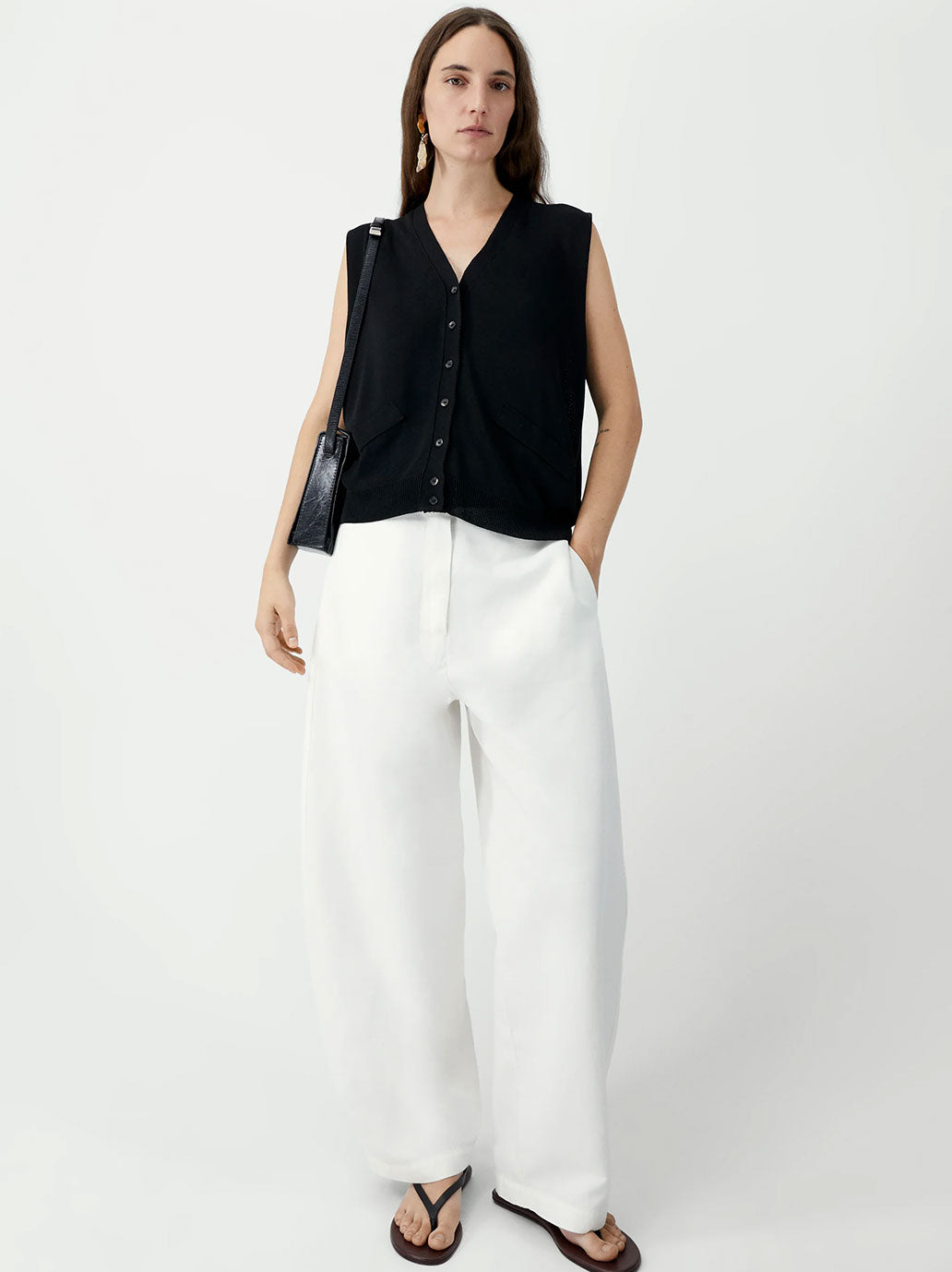 Oversize Waistcoat BLACK