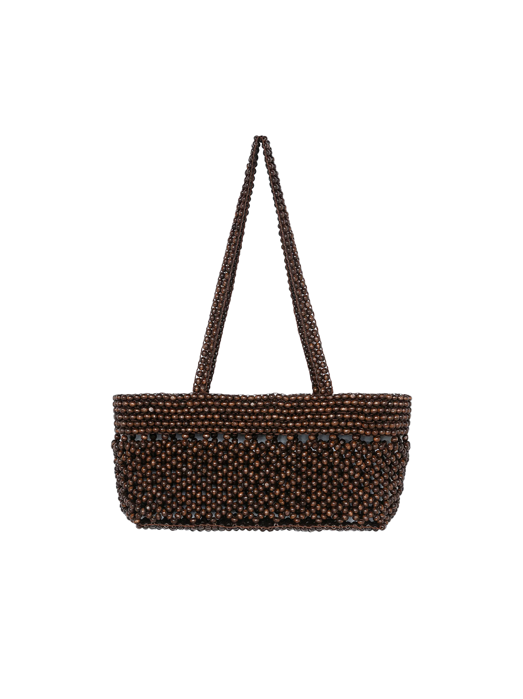 Wooden Beads Mini Bag