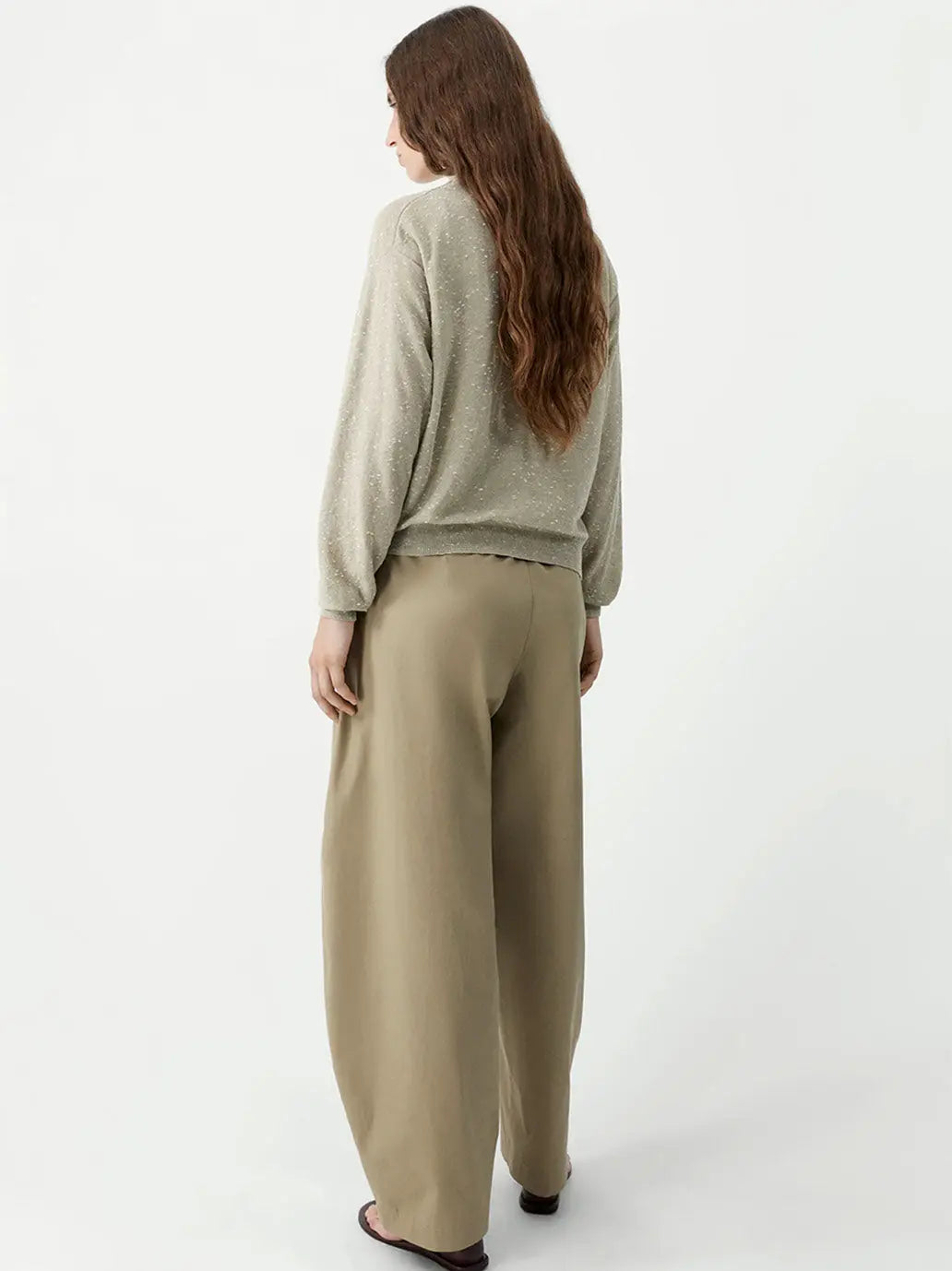 Linen &amp; Cotton Flecked Cardigan Cordera BEBE Concept 
