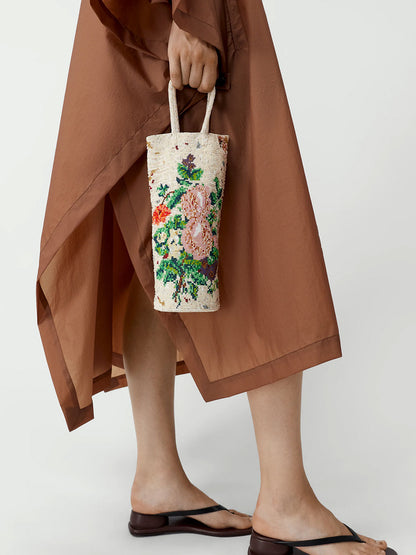 Handmade Beaded Bag Magnolia