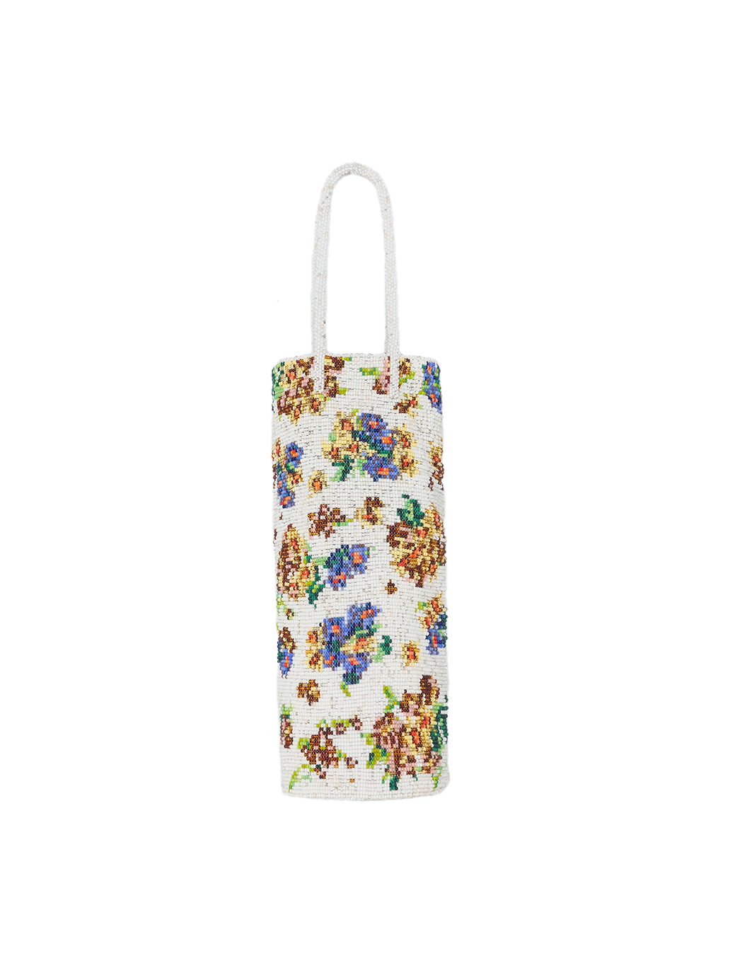 Handmade Beaded Bag Pensamiento