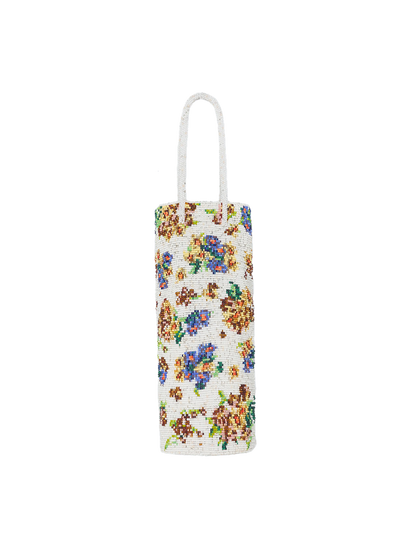 Handmade Beaded Bag Pensamiento
