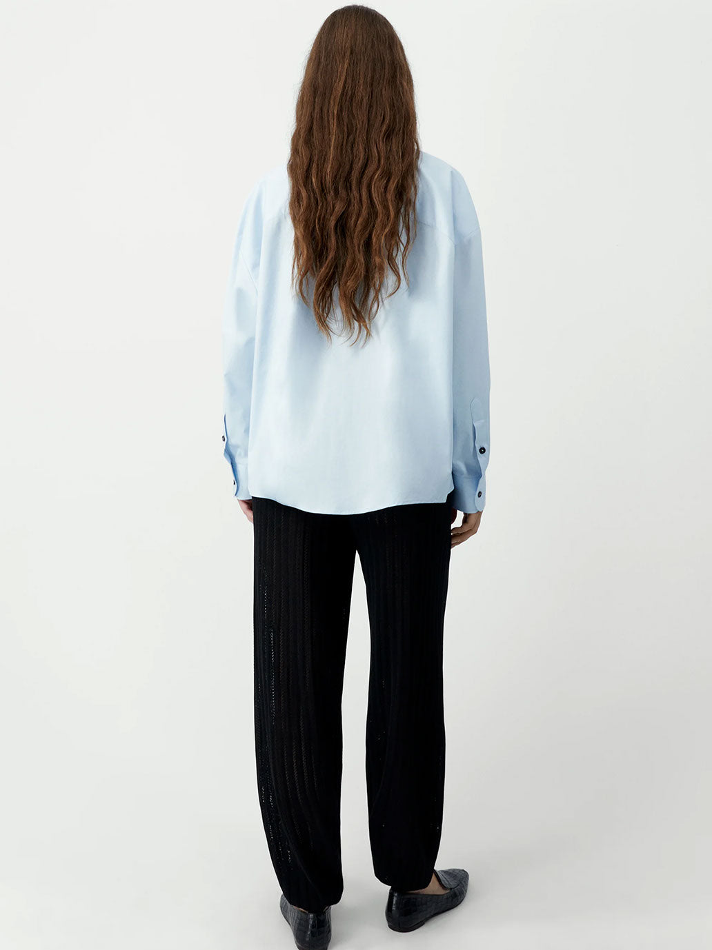 Lace Knit Pants BLACK