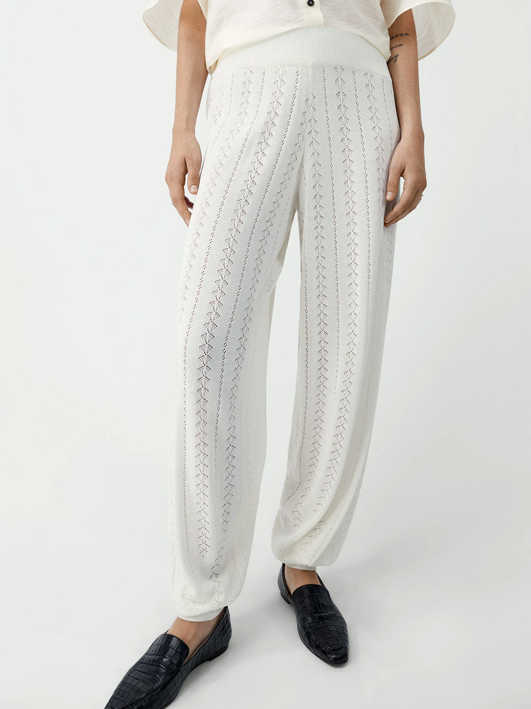 Lace Knit Pants GARZA