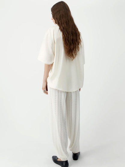 Lace Knit Pants GARZA