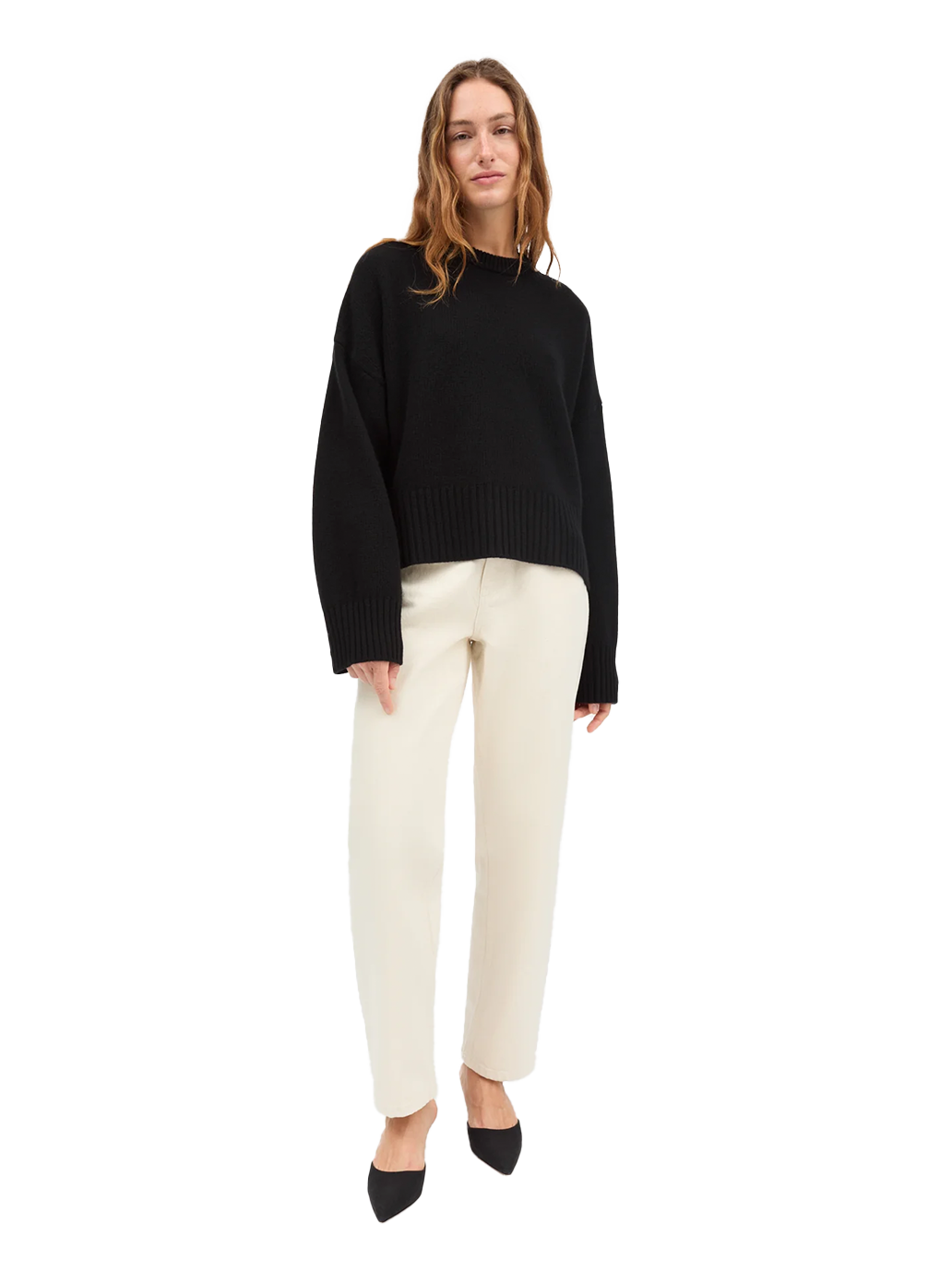 Campa Merino Jumper BLACK