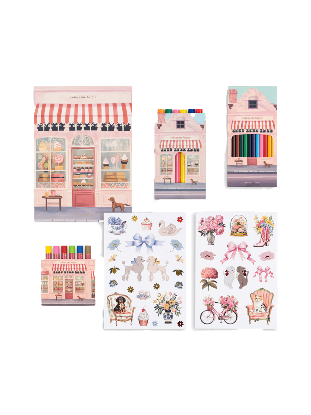 Zestaw plastyczny w walizce Artist Set PINK