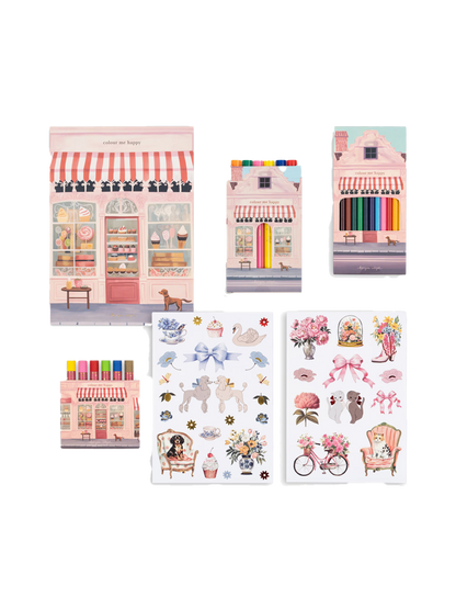 Zestaw plastyczny w walizce Artist Set PINK