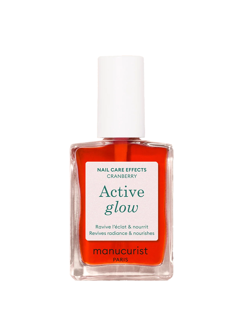 Ošetřující lak na nehty Active Glow GLOW CRANBERRY