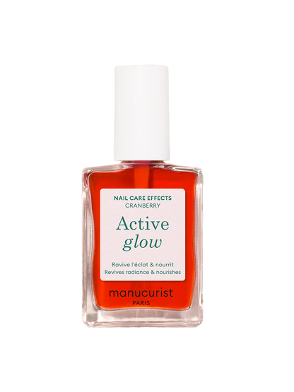 Ošetřující lak na nehty Active Glow GLOW CRANBERRY
