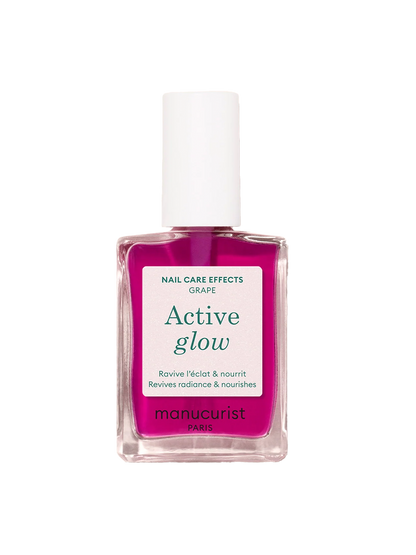 Ošetřující lak na nehty Active Glow GLOW GRAPE