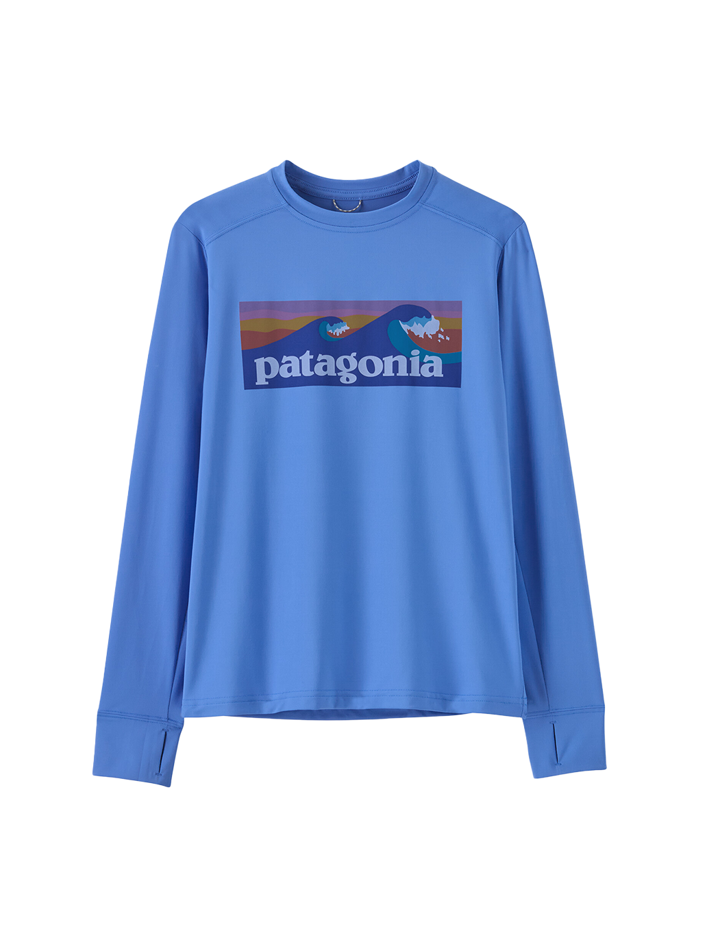 Koszulka kąpielowa Kids Capilene® Silkweight SPF 40+ BOARDSHORT LOGO: ABUNDANT BLUE