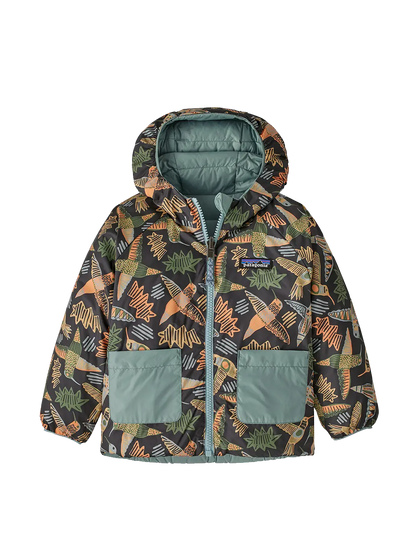 Dwustronna kurtka puchowa Baby Reversible Down Hoody Patagonia BEBE Concept 