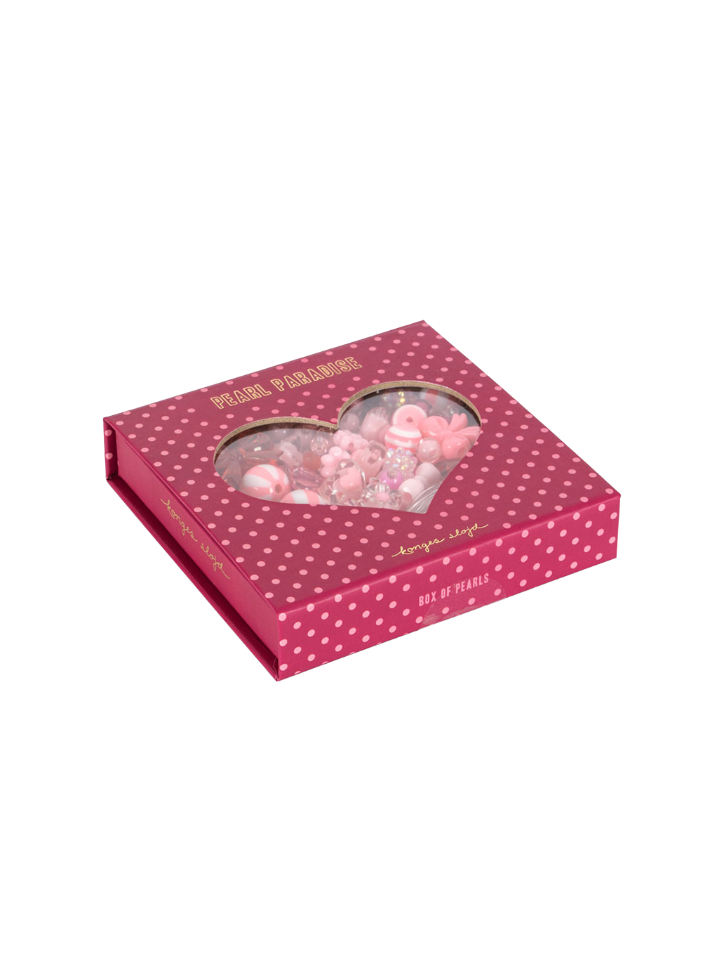 Koraliki do nawlekania PINK