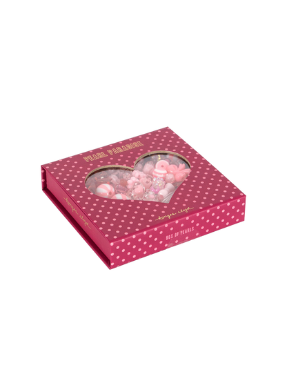 Koraliki do nawlekania PINK