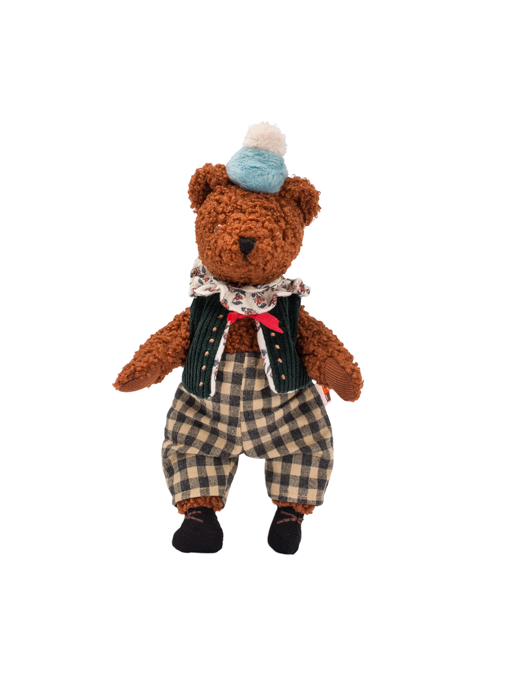 Przytulanka retro w ozdobnym pudełku Les Minouchkas Moulin Roty BÉBÉ Concept 