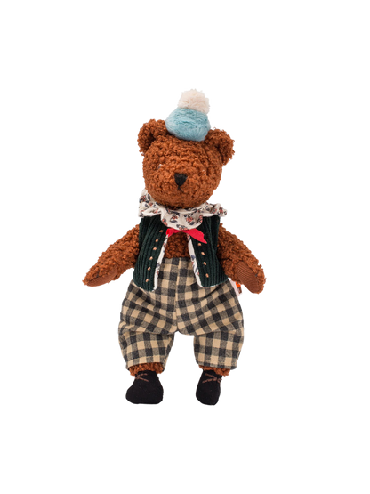 Przytulanka retro w ozdobnym pudełku Les Minouchkas Moulin Roty BÉBÉ Concept 