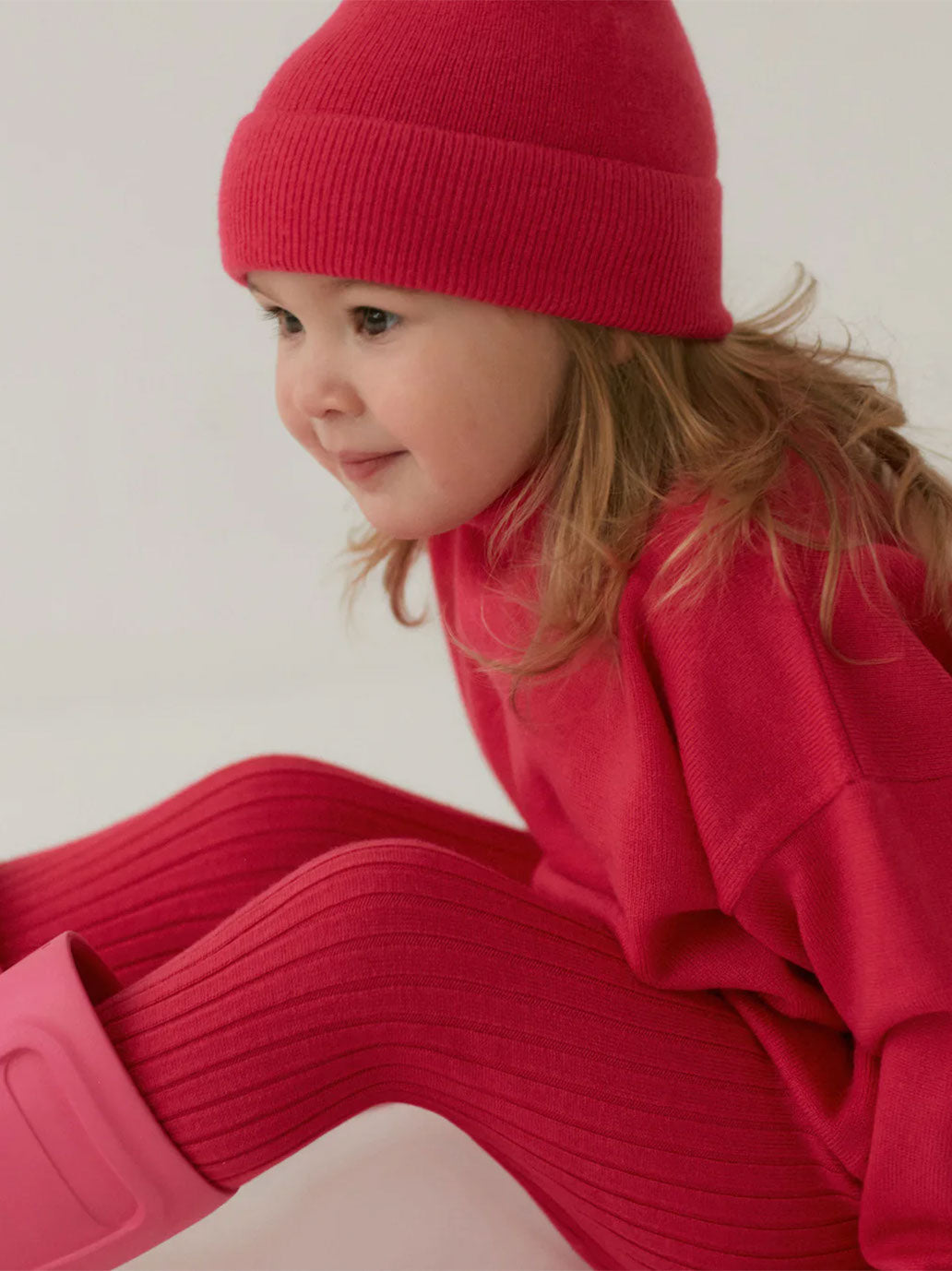 Legginsy z wełny merino dla dzieci Everyday Mille Family BÉBÉ Concept 