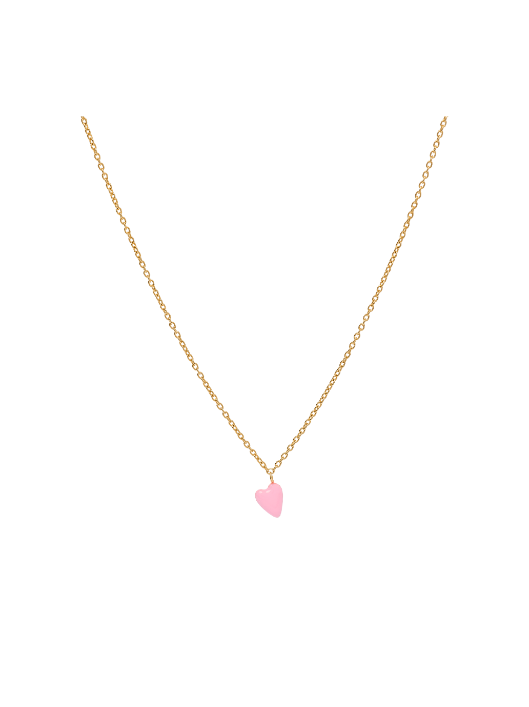 Naszyjnik Heart Beat GOLDPLATED / ROSE