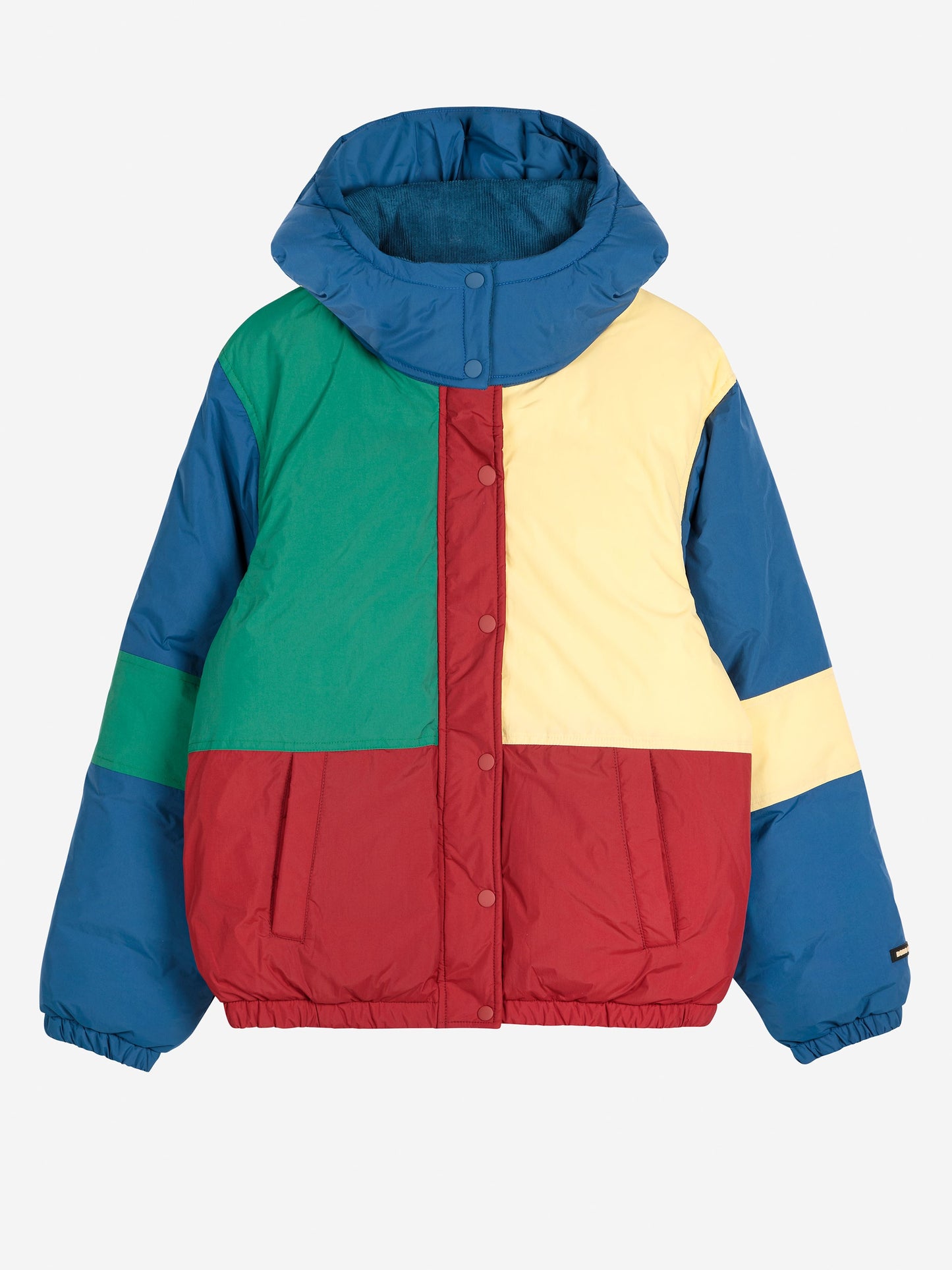 Color block padded puffer Bobo Choses BÉBÉ Concept 