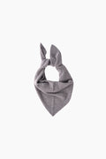 Bandana Breeze gris clair chiné cachemire et mérinos LIGHT GREY MELANGE