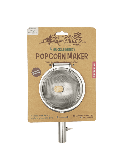 Garnek biwakowy Huckleberry Popcorn Maker Kikkerland BÉBÉ Concept 
