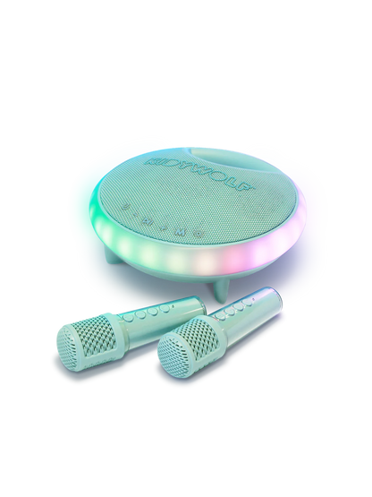 Przenośny głośnik do karaoke z mikrofonami Kidywolf BÉBÉ Concept 