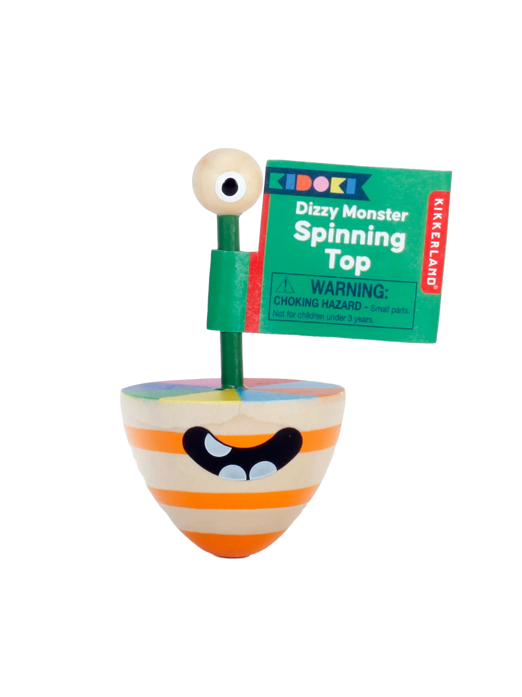 Kidoki Monster Spinning Top Kikkerland BÉBÉ Concept 