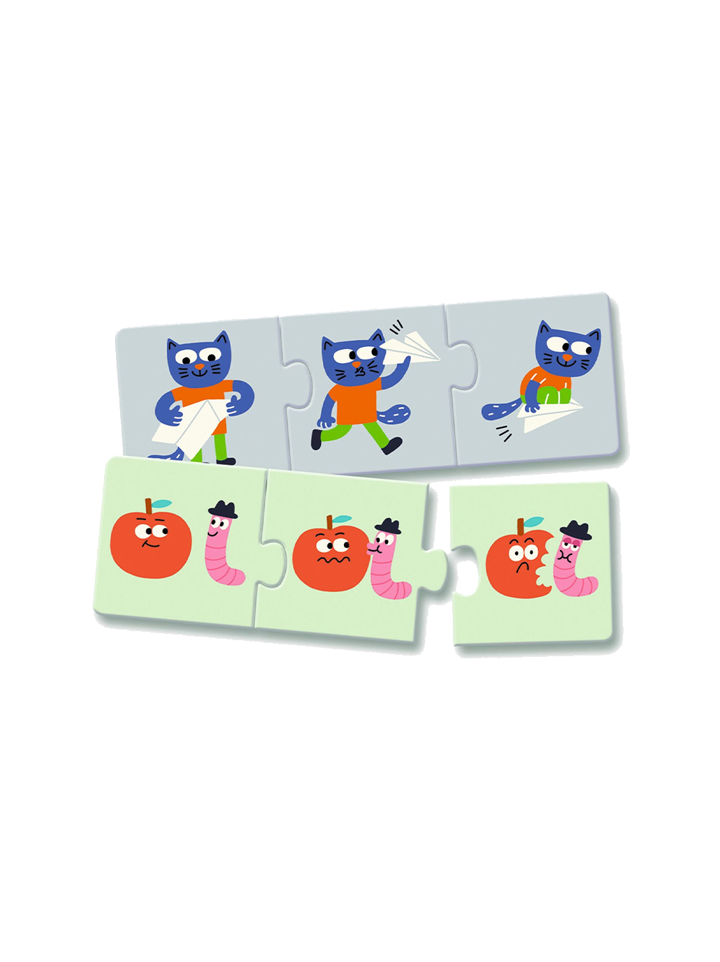 Puzzle dla najmłodszych Trio Djeco BÉBÉ Concept